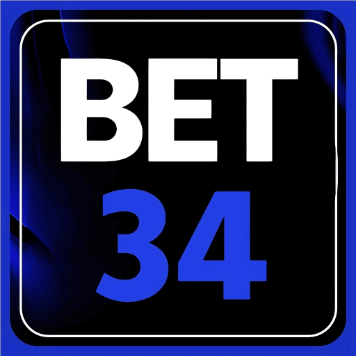 Imagem promocional da BET34 mostrando a plataforma e suas vantagens